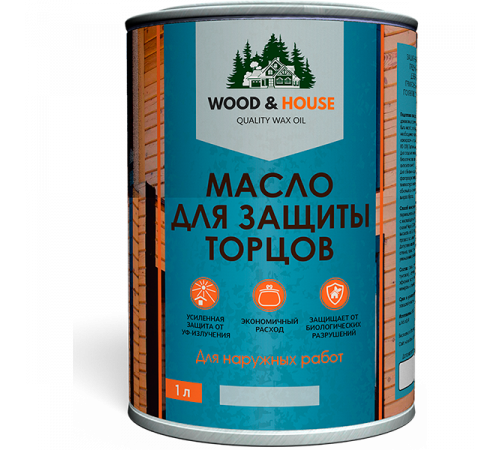 Заказать МАСЛО ДЛЯ ЗАЩИТЫ ТОРЦОВ WOOD & HOUSE в Армавире, Краснодарский край